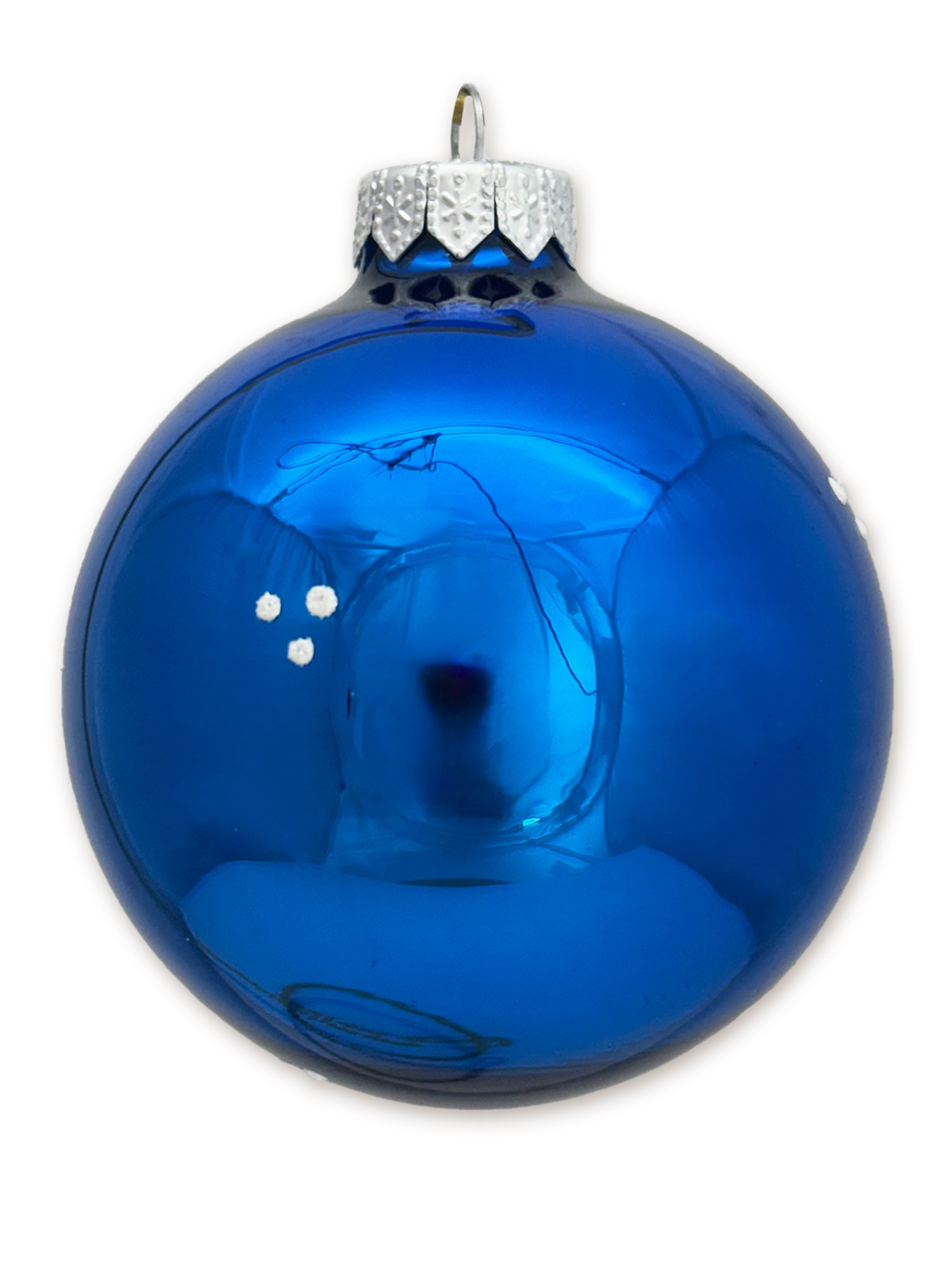 Лошадка-принцесса, шар 8 см, голубой глянец