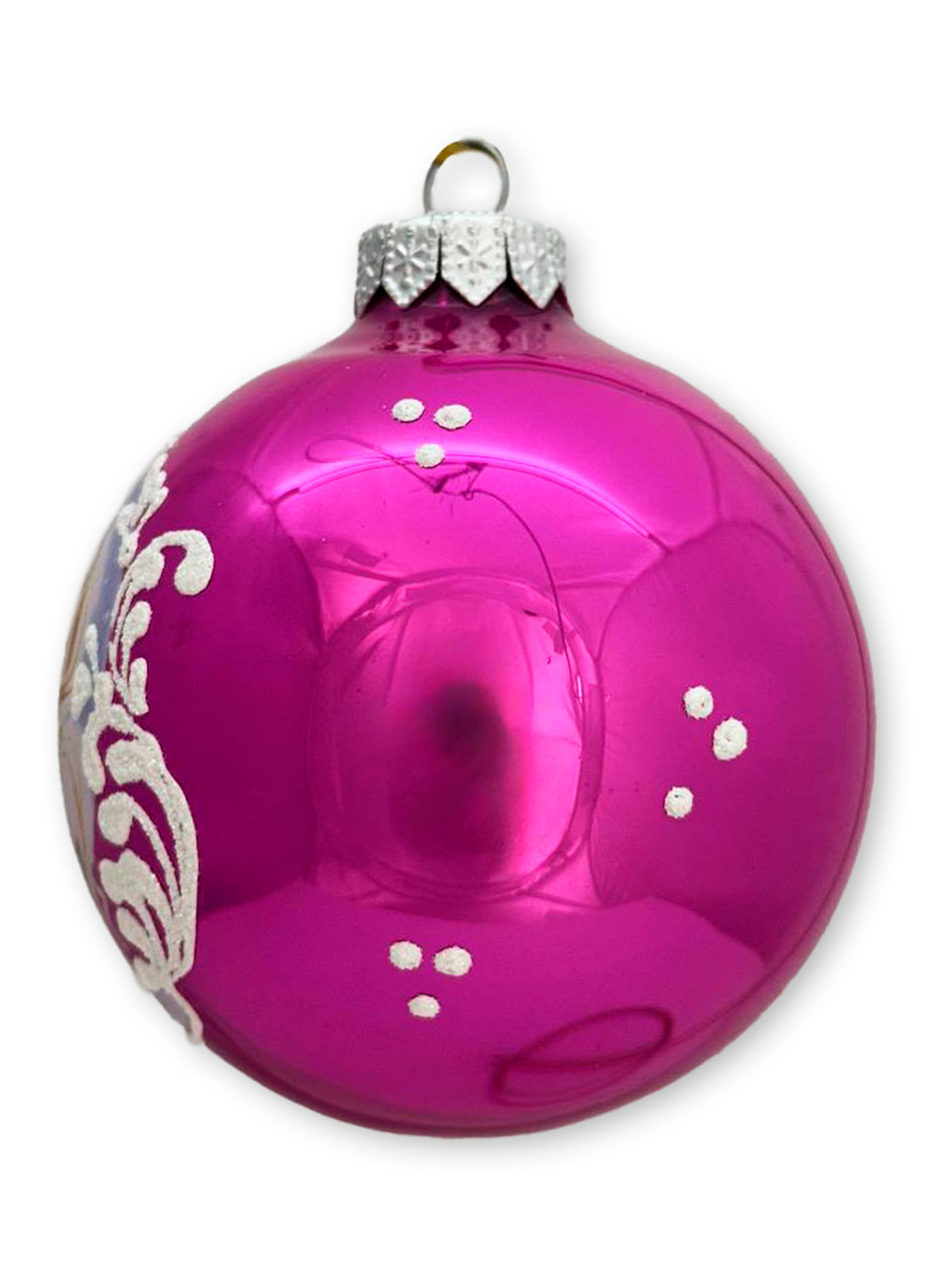 Влюбленная парочка, шар 8 см, розовый глянец