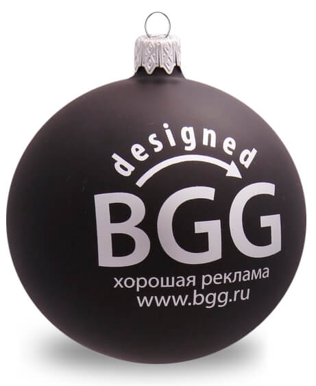 елочный шар с логотипом BGG